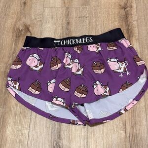 Women's Purple Athletic Shorts